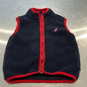 NWOT Nautica Toddler Sherpa Vest